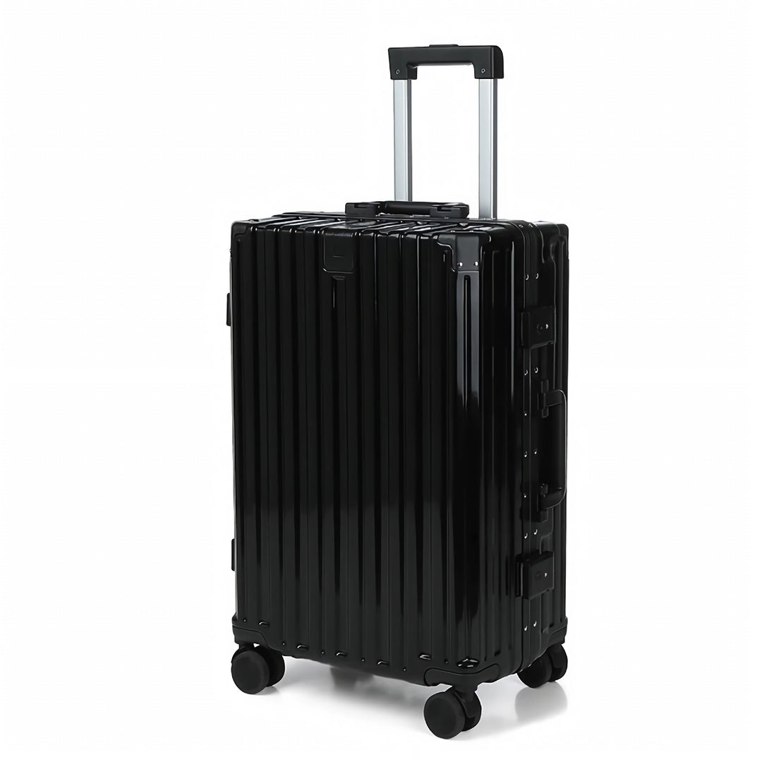 Rugged Hard-Shell Expandable Travel Suitcase Bowlift