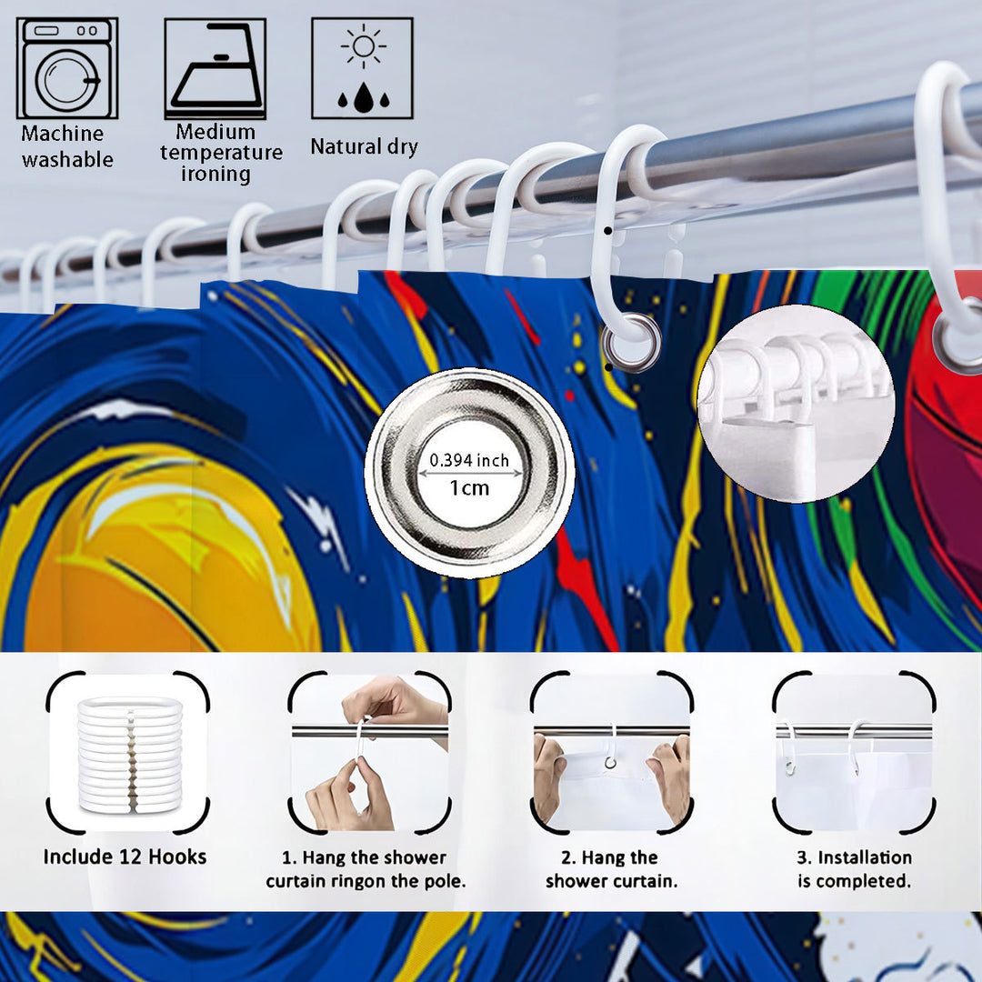 Creative Universe-Themed Bathroom Set Bowlift