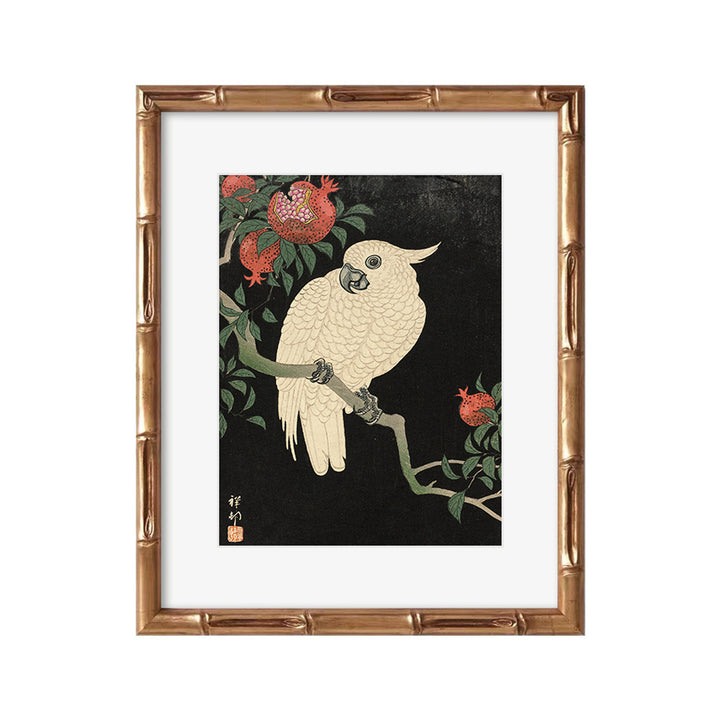 Framed Elegant Swans Artwork