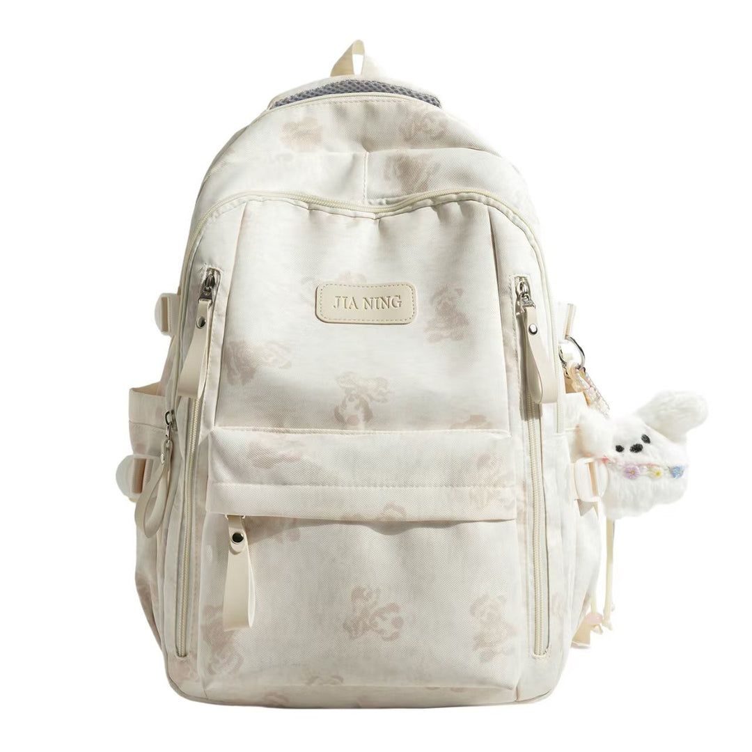 Stylish Floral Print Backpack Bowlift