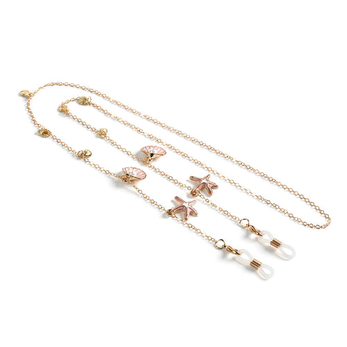 Decorative Shell Eyewear Chain Bowlift