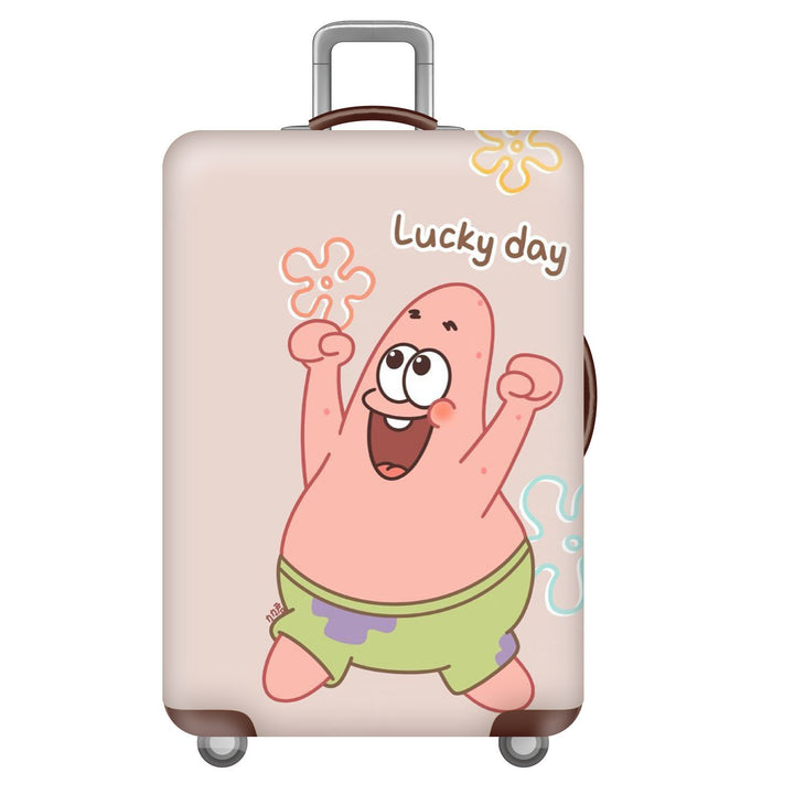 Unisex hard shell suitcase with colorful cartoon design Bowlift