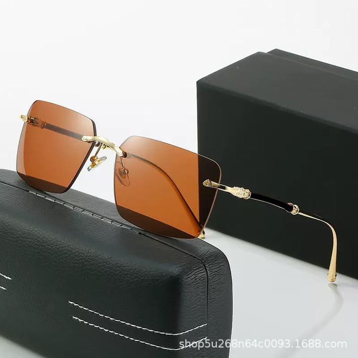 Premium Geometric Shield Sunglasses