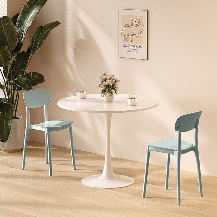 Modern Ergonomic Dining Chair Bowlift