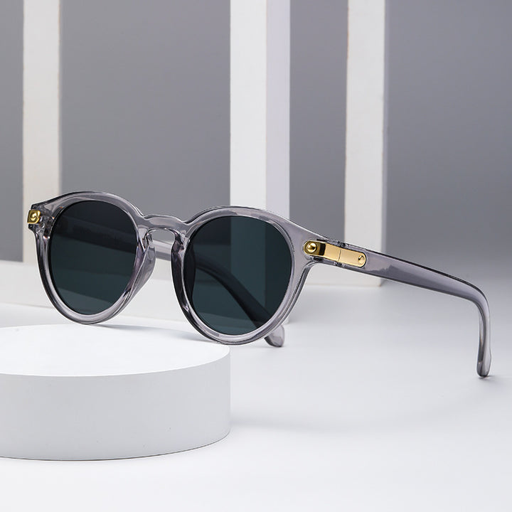 Ladies fashionable sunglasses with transparent frame and sturdy lenses Bowlift