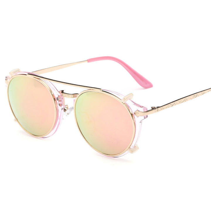 Ladies' design-oriented sunglasses with high-quality metal frame Bowlift