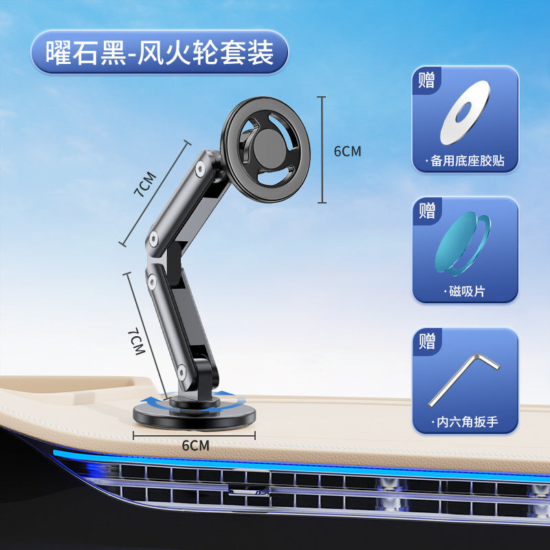 Unisex Flexible Car Phone Holder with Magnetic Support Bowlift