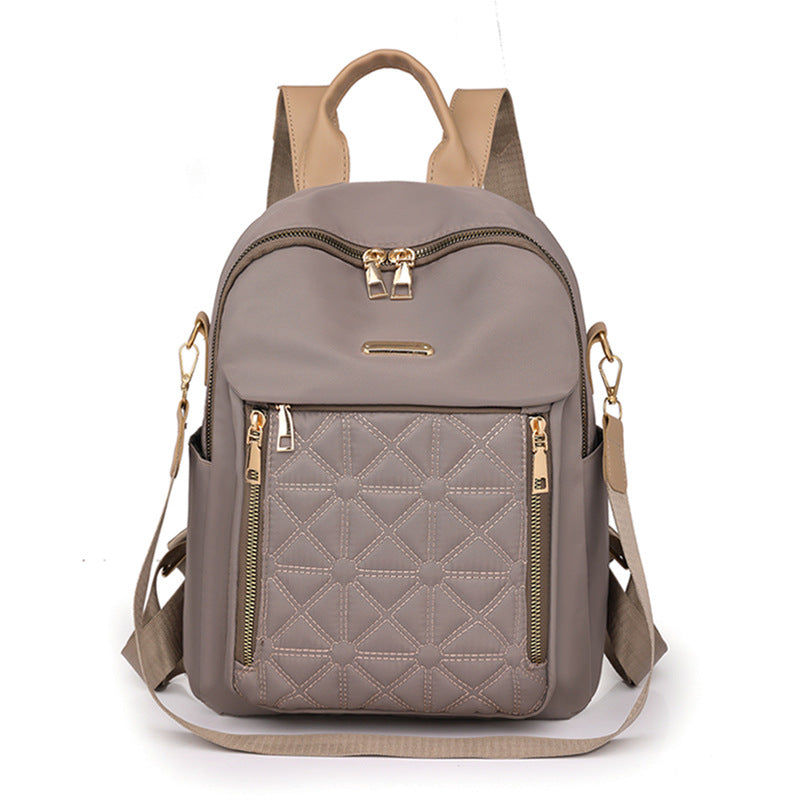 Quilted Multi-Compartment Backpack Bowlift