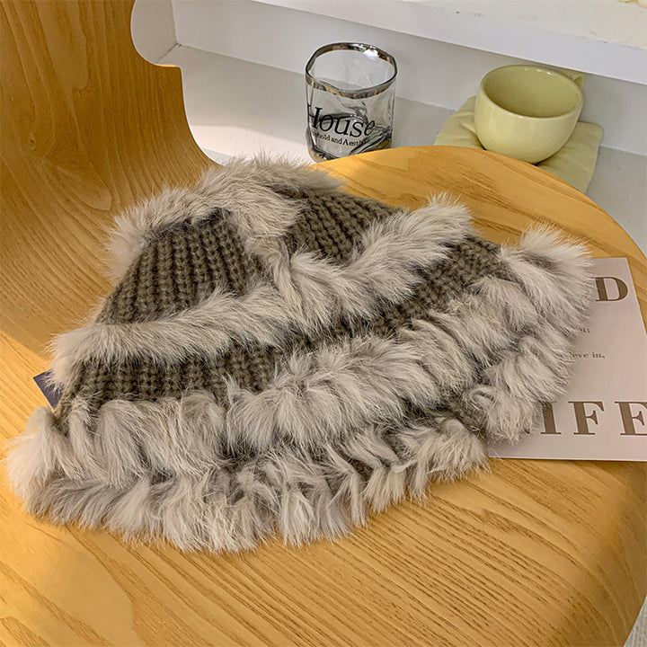 Luxurious Faux Fur Beanie