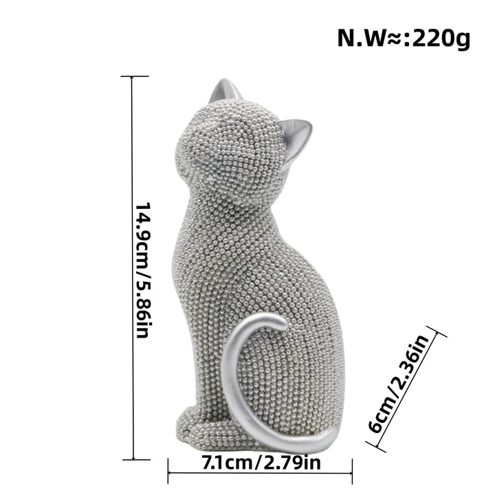 Decorative Cat Figurine Bowlift