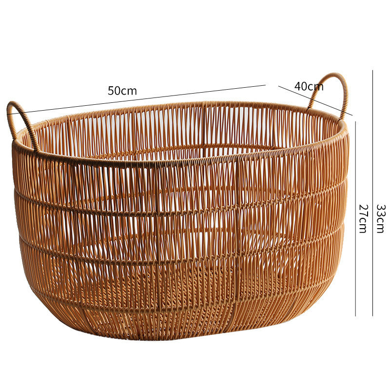 Ladies Braided Basket for Stylish Storage Bowlift