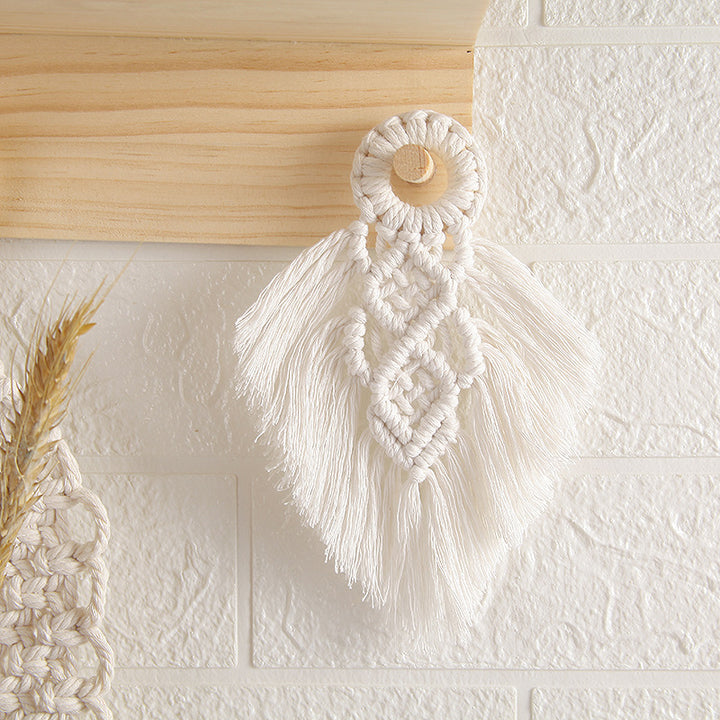 Macrame Decorative Wall Hanging Piece Bowlift