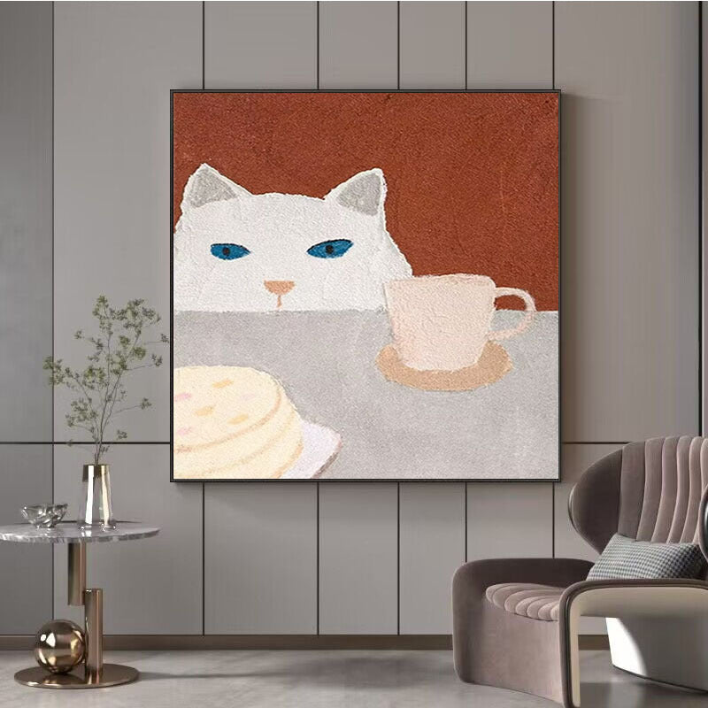 Cat-Themed Artistic Wall Décor