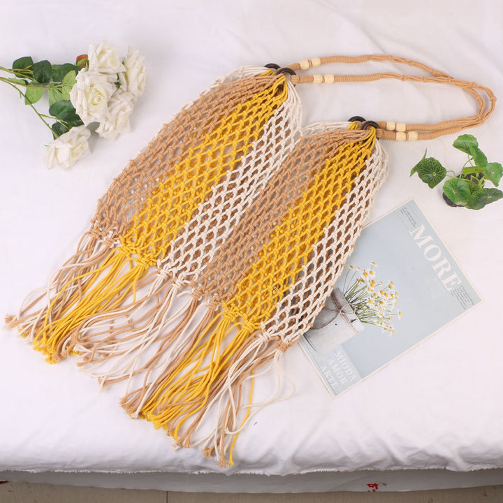 Light Macrame Shopper Bag Bowlift