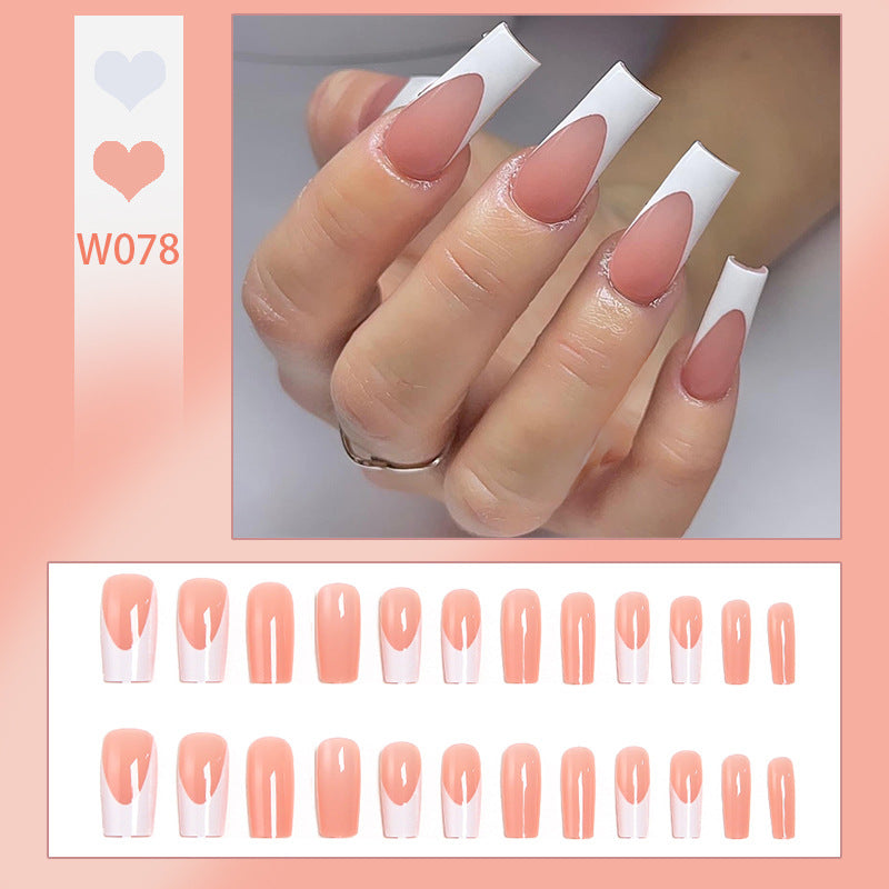 Elegant Natural Fake Nails Bowlift