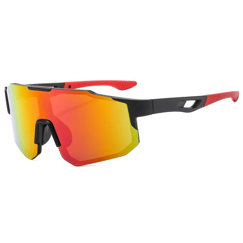 Unisex nan sporty bicycle sunglasses with a one-piece visor, UV protection and non-slip nose pads Bowlift