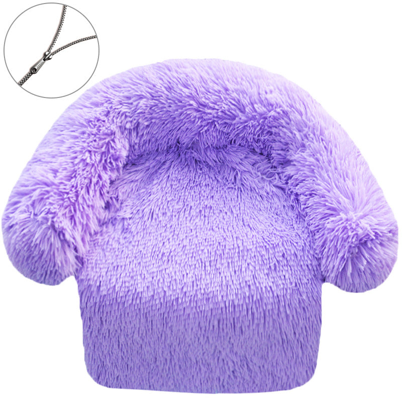 Plush  Armchair  Dog Bed
