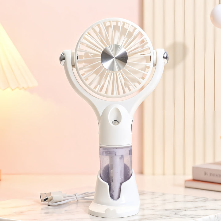 Women's Mini Mist Fan with USB Connection Bowlift