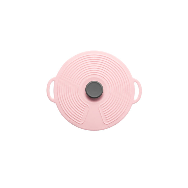 Silicone cooking lid with multifunctional steam valve Bowlift