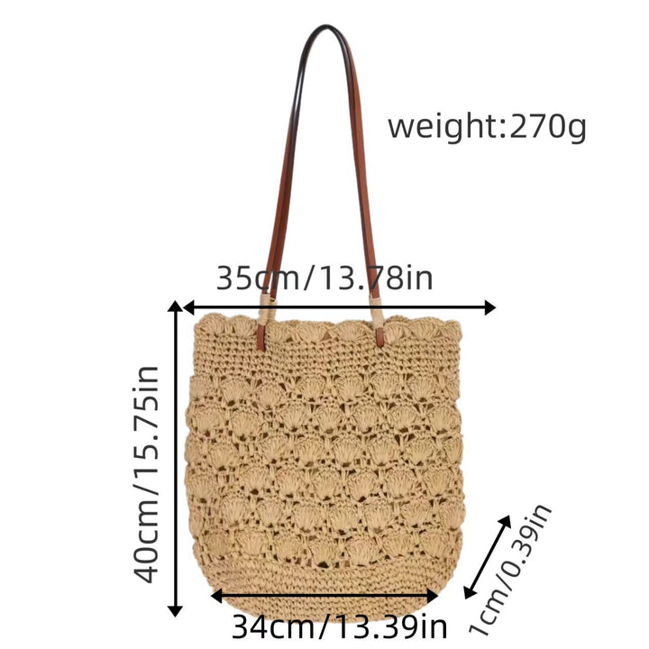 Hand-crocheted beach bag Bowlift