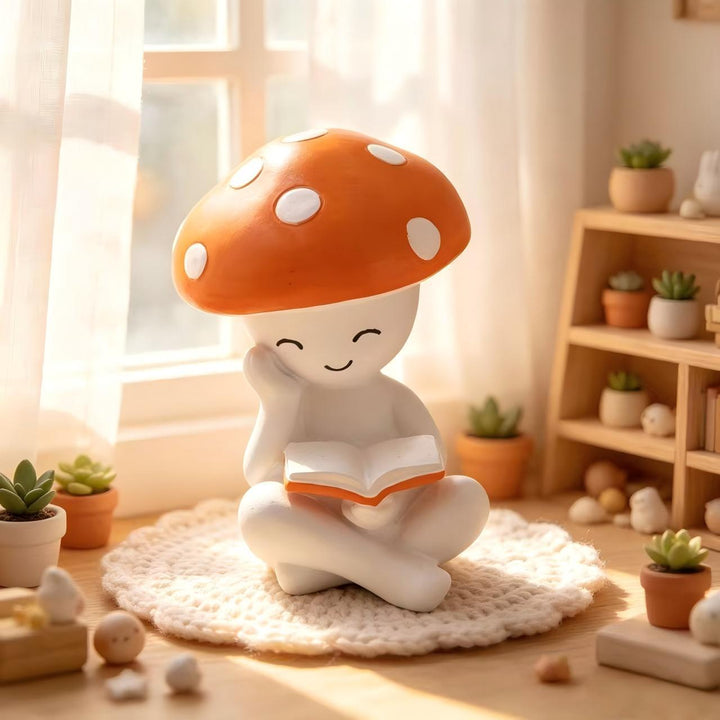 Decorative figure with mushroom hat Bowlift