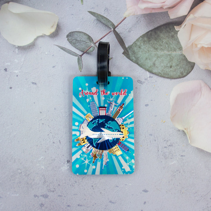 Artistic Travel Luggage Tag Bowlift