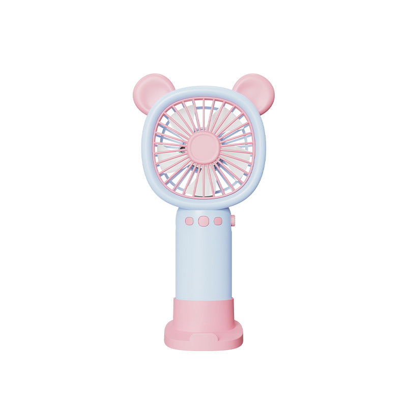 Ladies Portable Hand Fan Bowlift