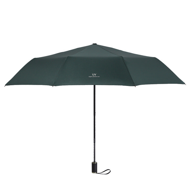 Women's Folding Umbrella with Elegant Feather Design Bowlift