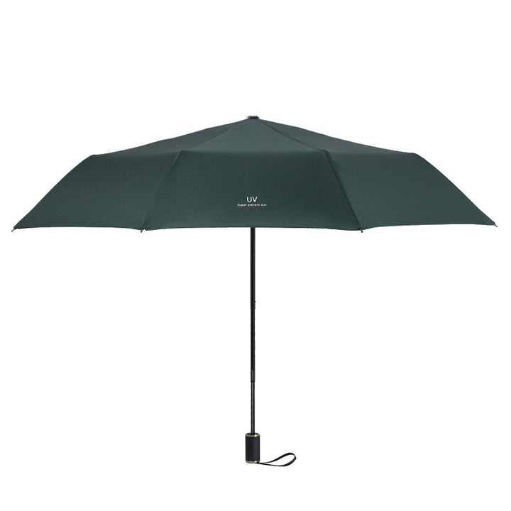 Women's Folding Umbrella with Elegant Feather Design Bowlift