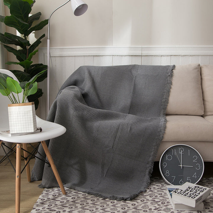 Cozy Woven Throw Blanket