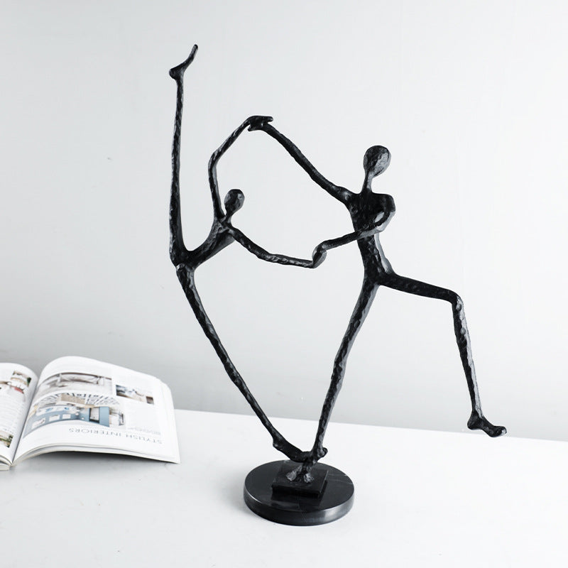 Artistic Couple Dance Sculpture