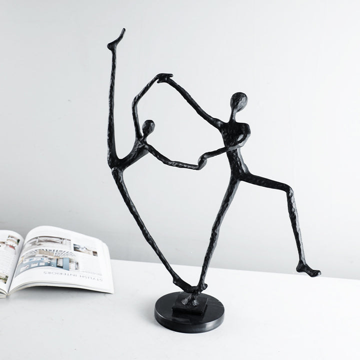 Artistic Couple Dance Sculpture