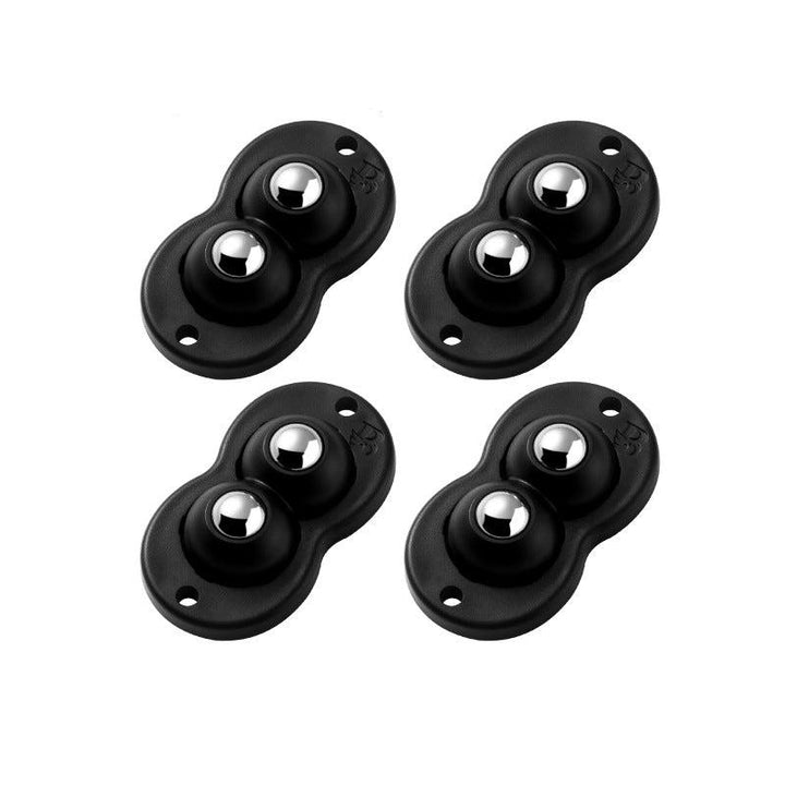 BowLift | Self-adhesive universal swivel castor 4-piece set