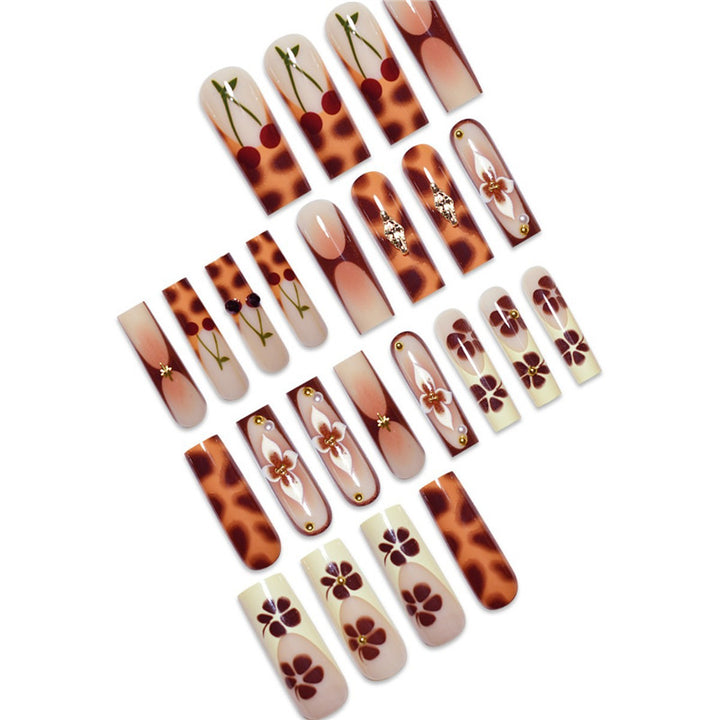 Floral Artisan Press-On Nail Set Bowlift 1788434570