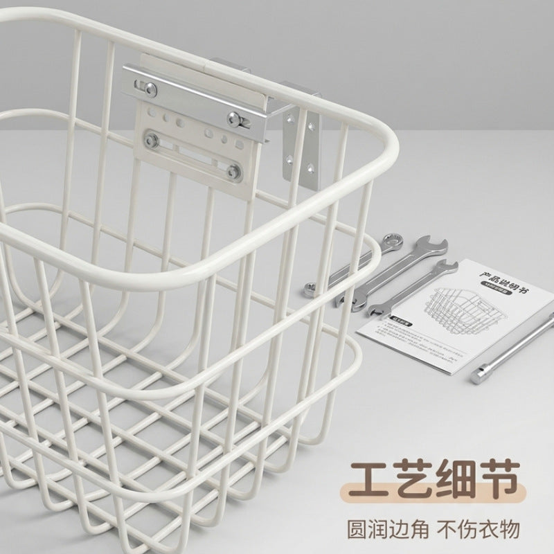 Durable Electric Scooter Rear Storage Basket Bowlift