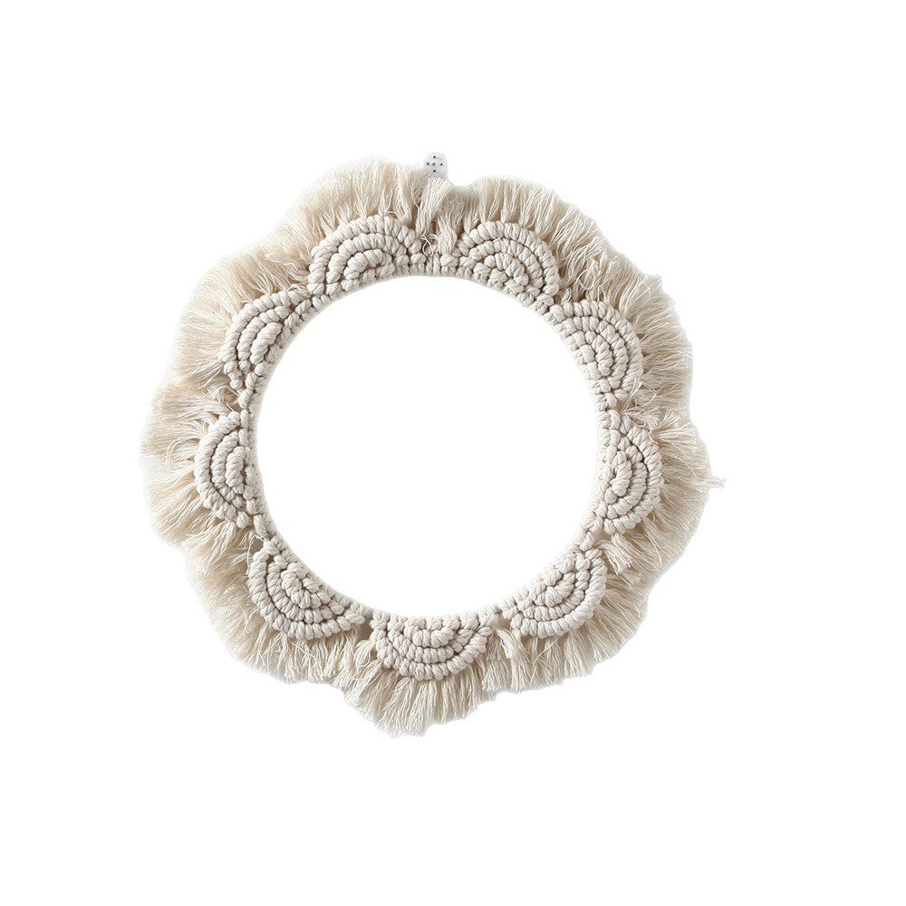 Decorative Macramé Wall Mirror Bowlift