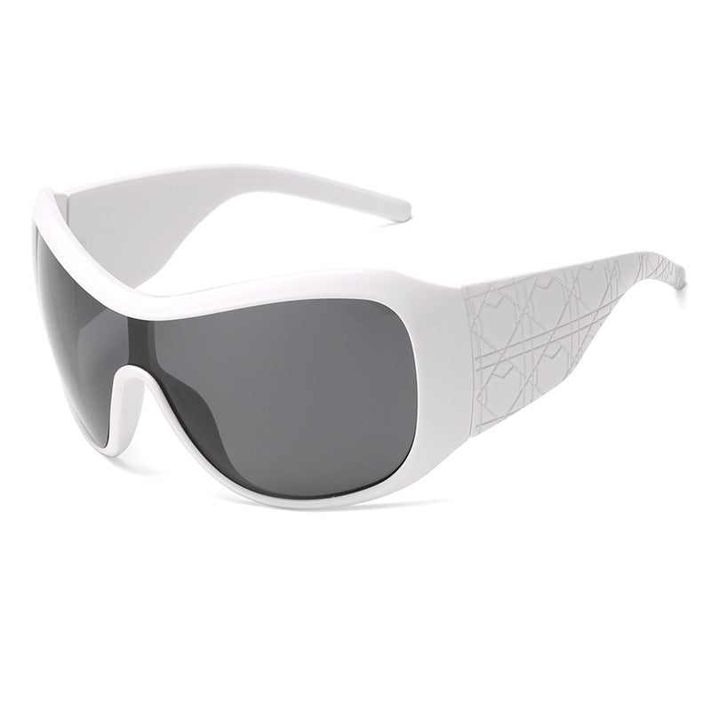 Men's Sporty Wraparound Sunglasses Bowlift