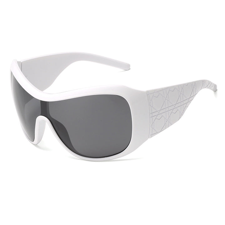 Men's Sporty Wraparound Sunglasses Bowlift