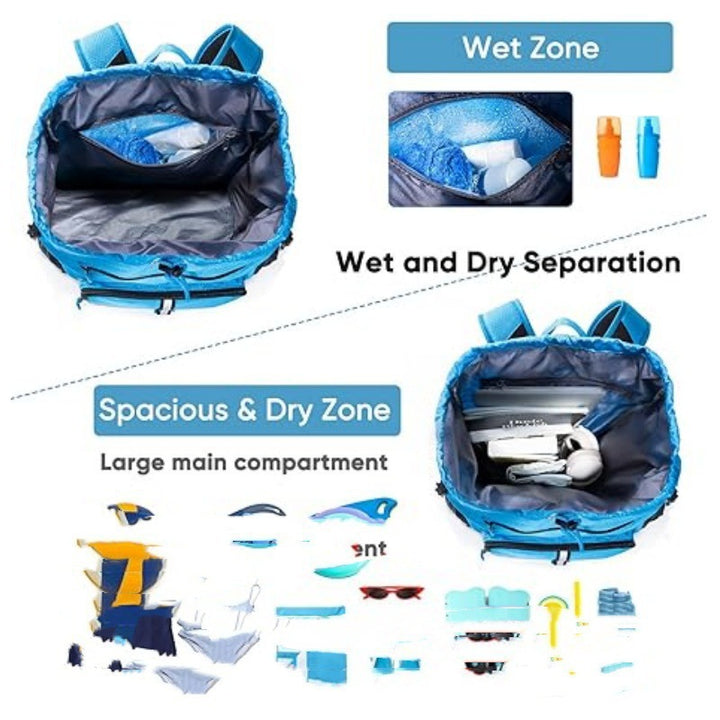 Multi-Purpose Waterproof Sports Backpack Bowlift