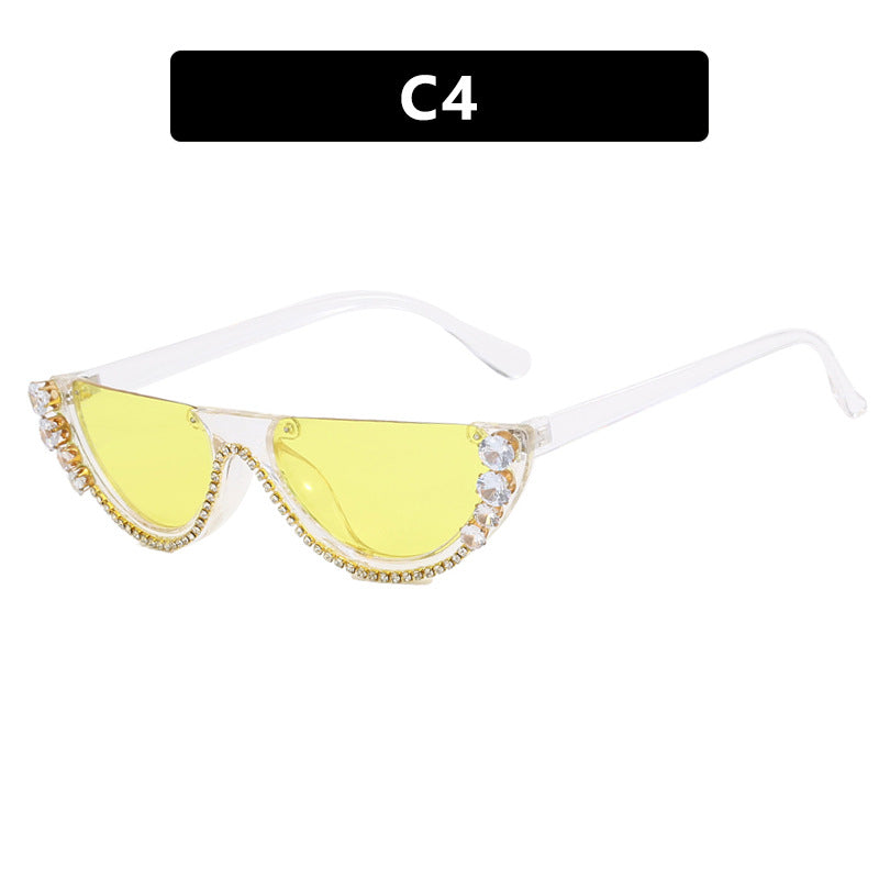 Women's stylish designer sunglasses with sparkling accents Bowlift