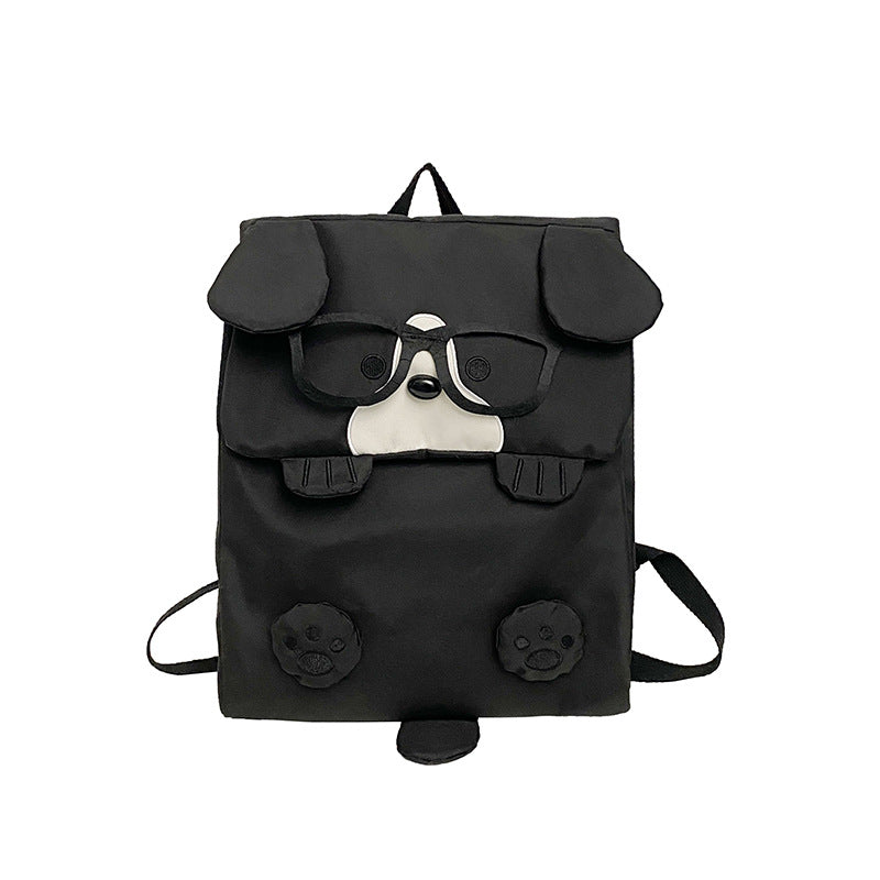 Backpack in Creative Dog Design with Funny Details Bowlift