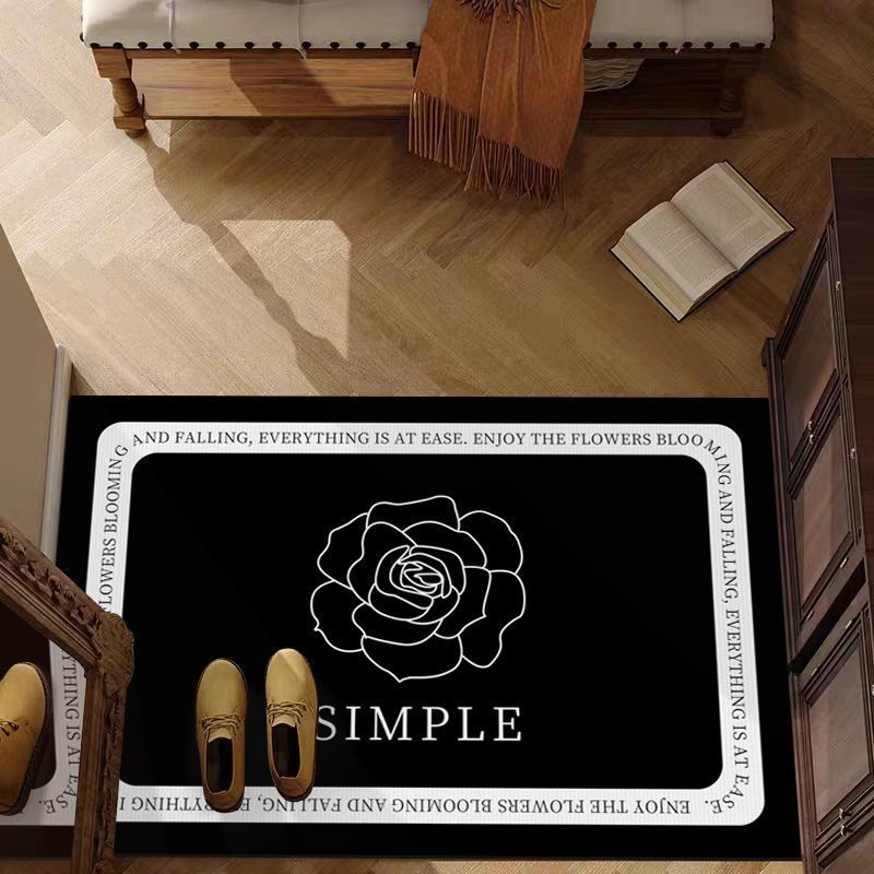 Stylish Geometric Patterned Floor Mat