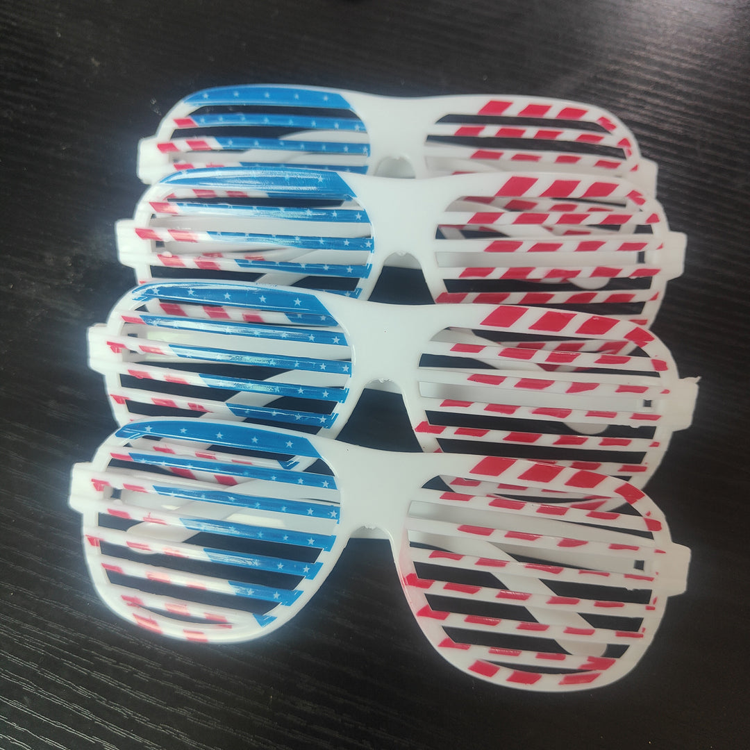 Ladies creative sunglasses with striped design Bowlift