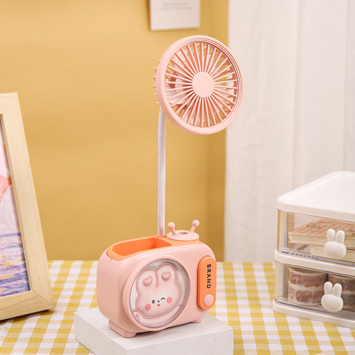 Creative Cartoon Desk Fan Bowlift