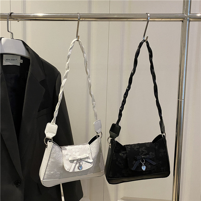Elegant Bow Detail Shoulder Bag Bowlift
