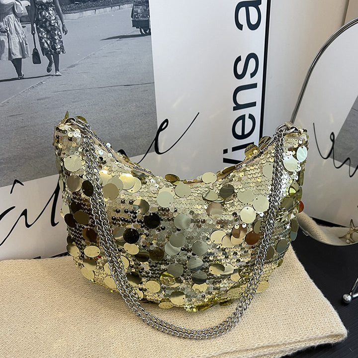 WoSequin Embellished Evening Handbag Bowlift