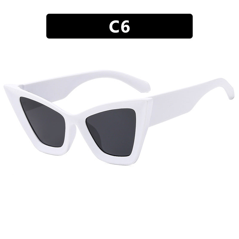 Ladies trendy cat-eye sunglasses with durable design and UV protection Bowlift