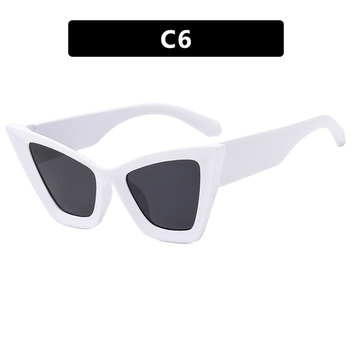 Ladies trendy cat-eye sunglasses with durable design and UV protection Bowlift