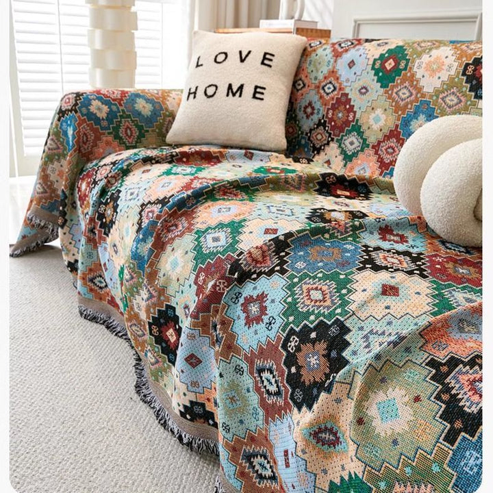 Zigzag Pattern Decorative Throw Blanket