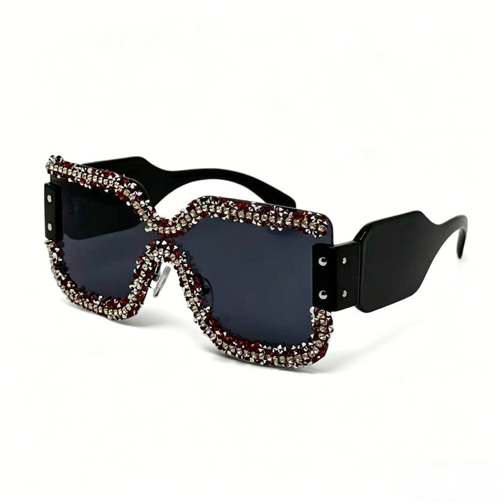 Women's fashionable safety glasses with unique crystal frame Bowlift